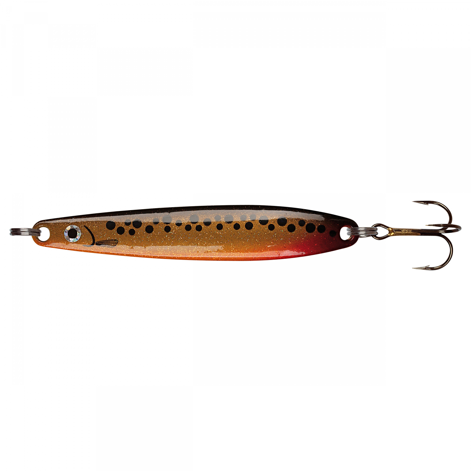 Falkfish Meerforellenblinker Thor (Gold BLK Gli)