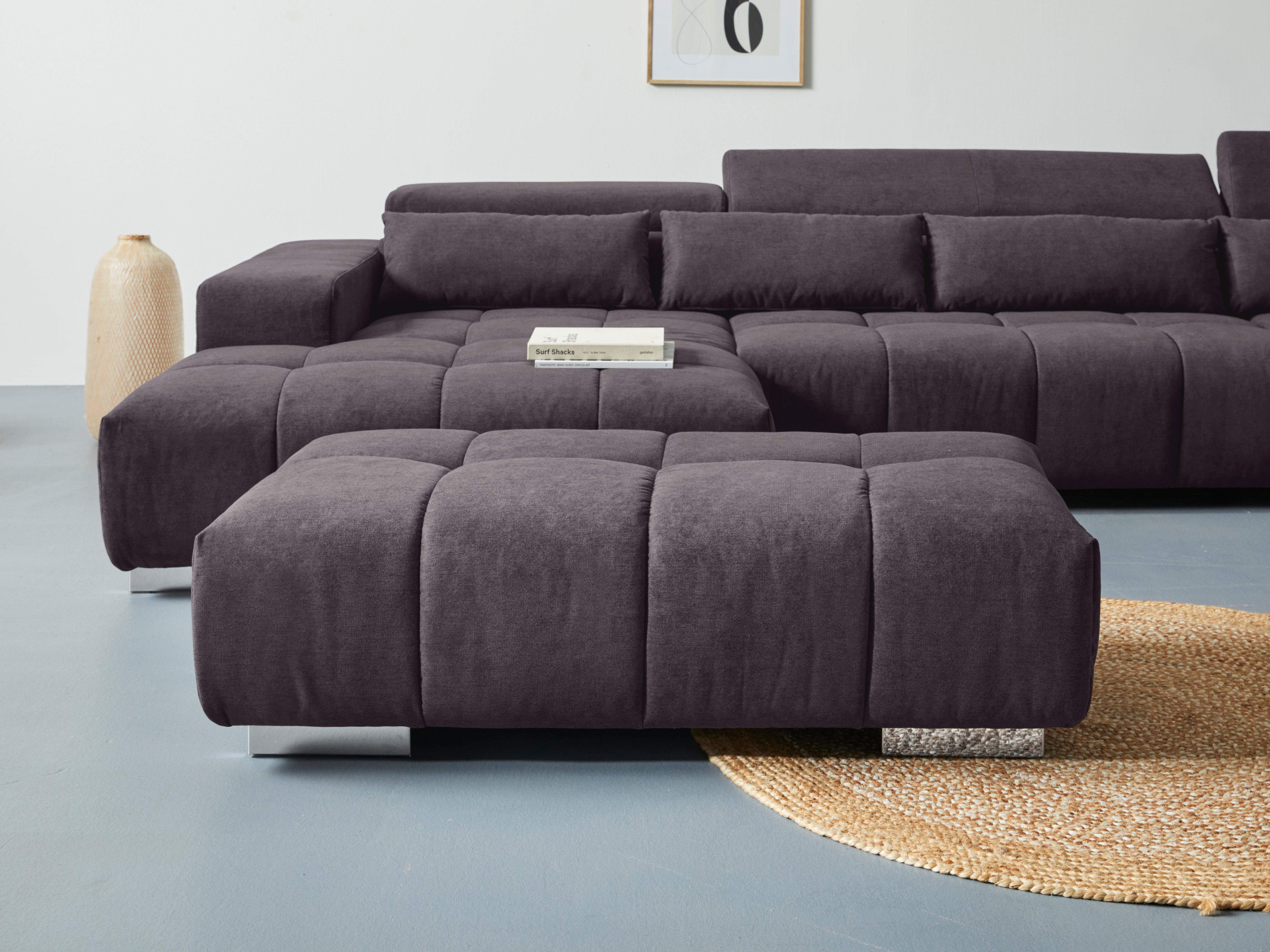 COTTA Hockerbank Orion, bequeme Hockerbank im modernen Design
