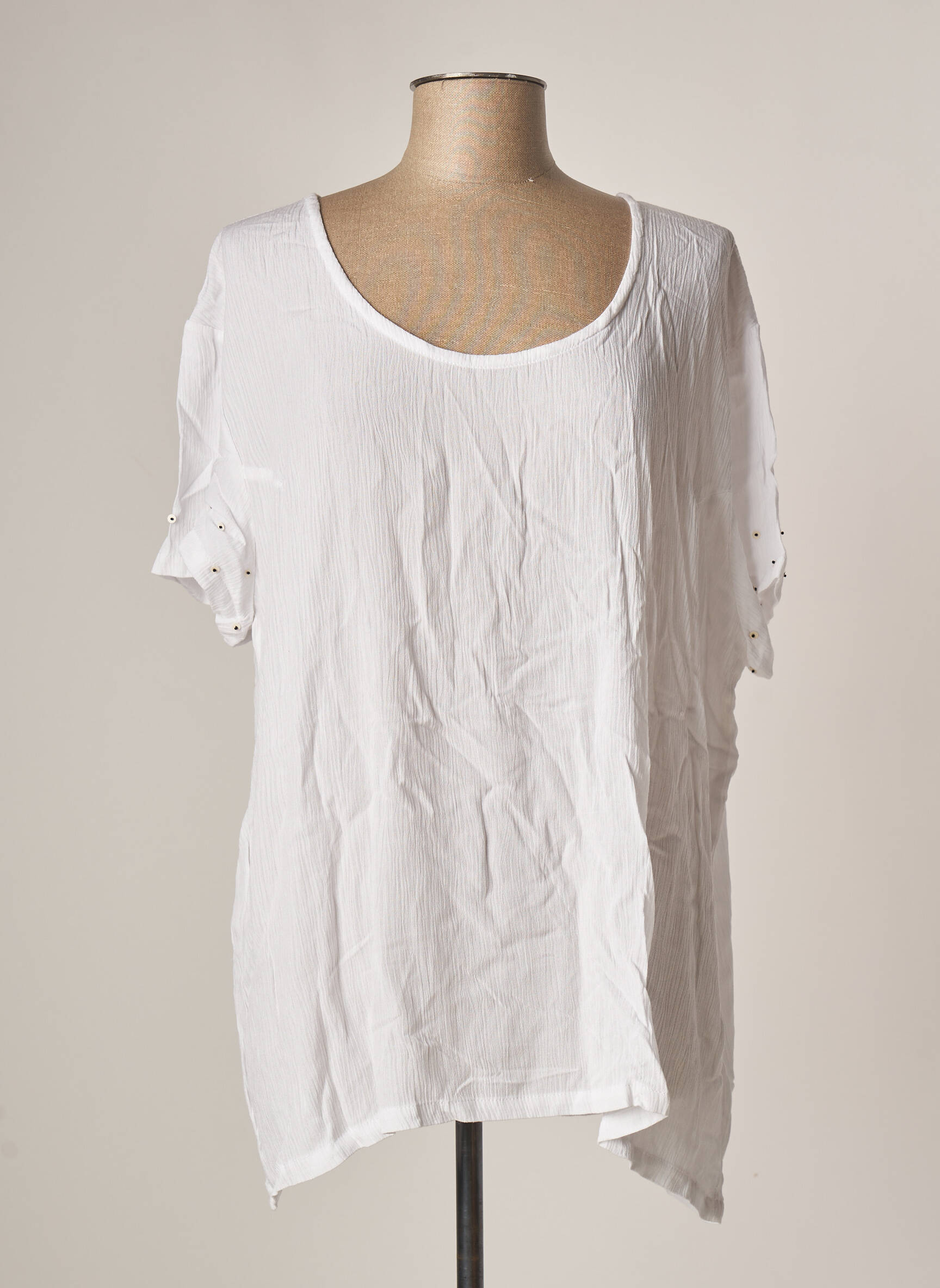 Garuda Garuzo Tuniquemanchecourte Femme couleur blanc
