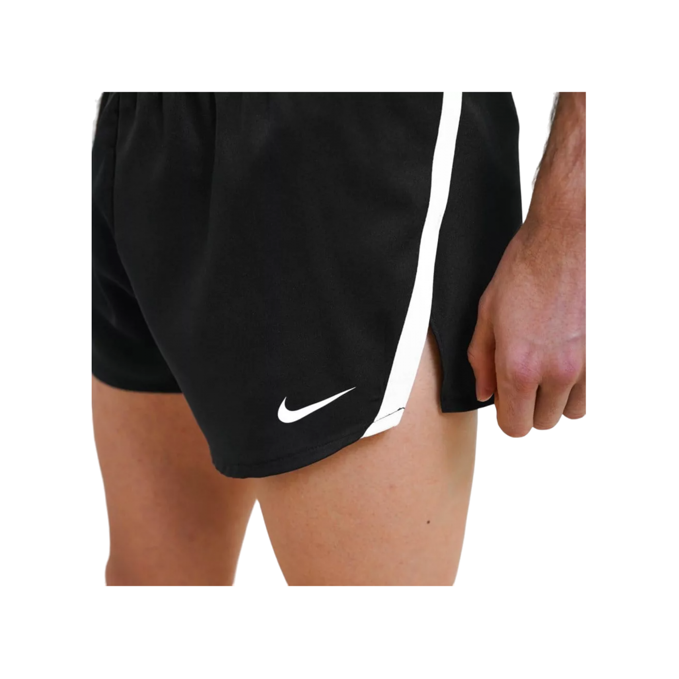 Nike Stock Fast 2 Short Running Schwarz F010