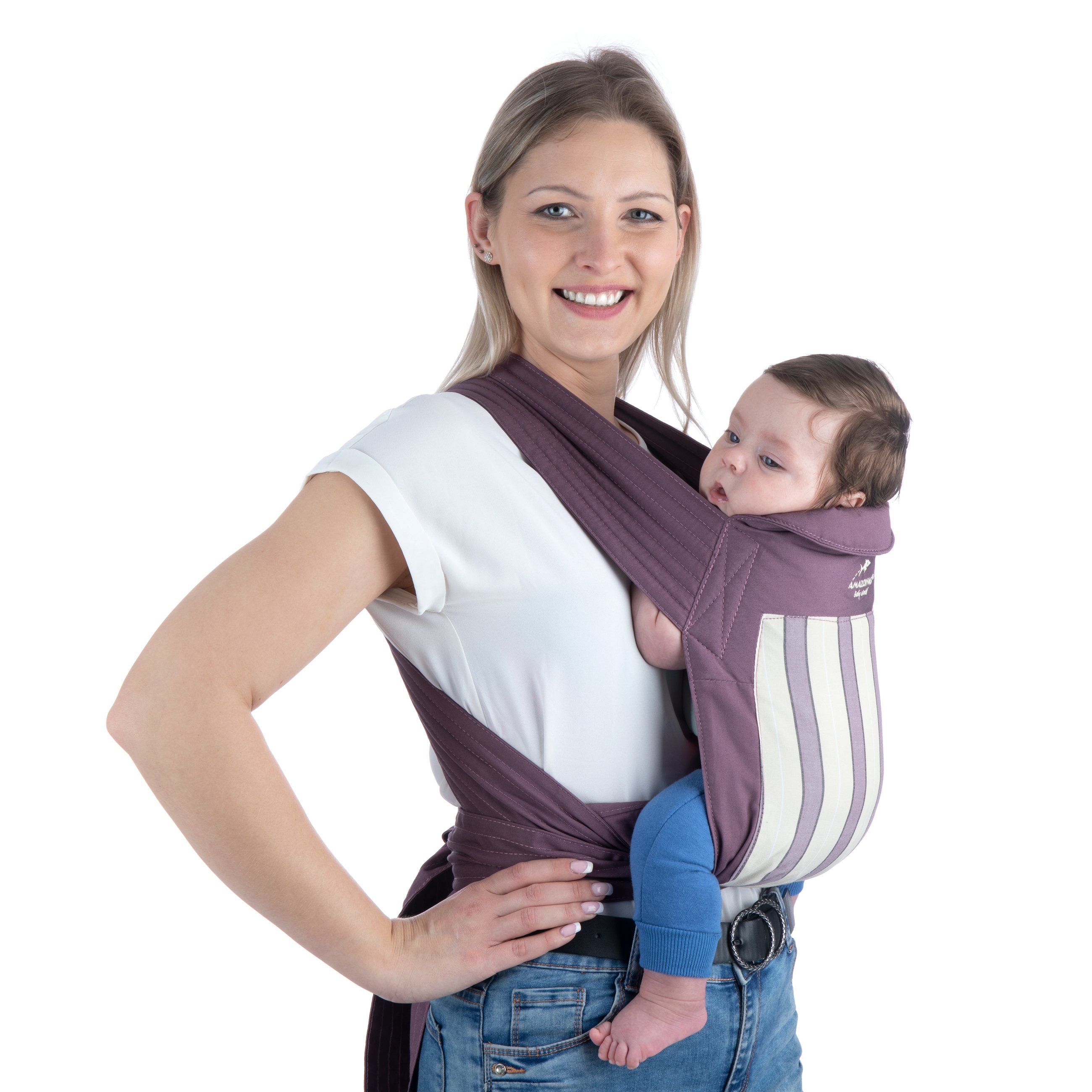 Amazonas Babytrage Babytrage Bauchtrage Neugeborene Rückentrage Baby Tragetasche bis 15kg