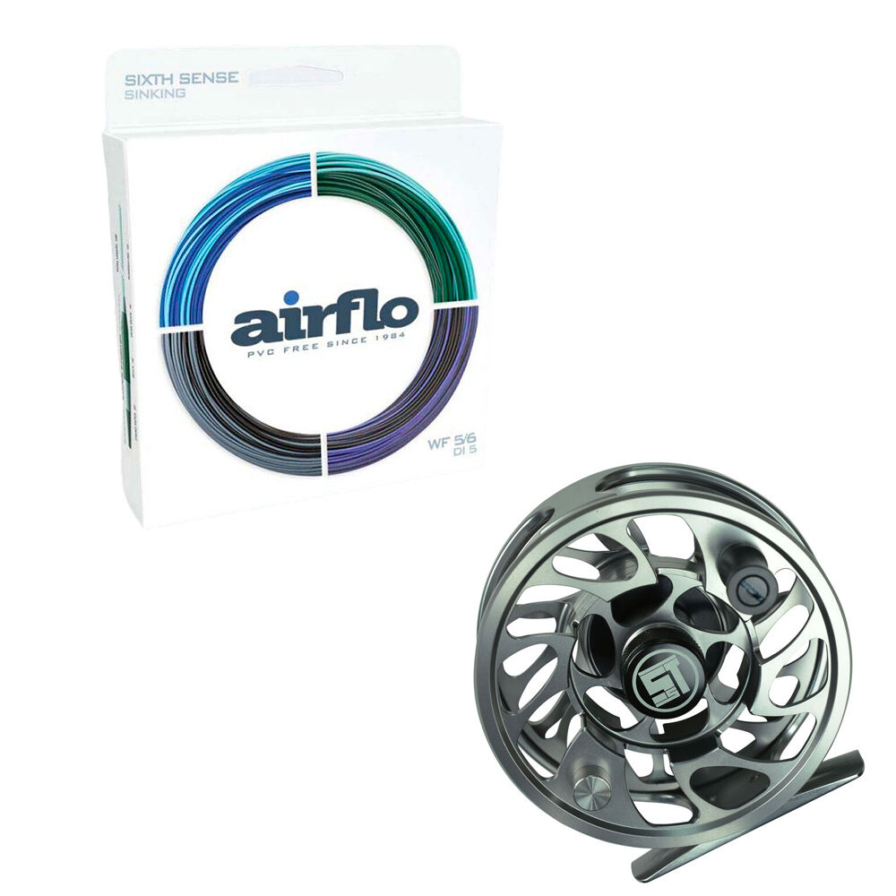Moulinet Silverstone R-Stream + Soie Plongeante Airflo DI3 Zinkend 5IPS