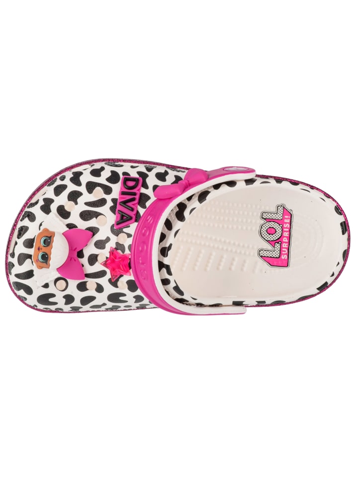 Crocs Crocs LOL Surprise Diva Girls Classic Clog in Weiß günstig kaufen