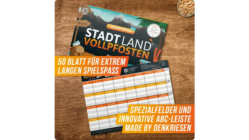 Denkriesen - STADT LAND VOLLPFOSTEN® - URLAUBS EDITION - 