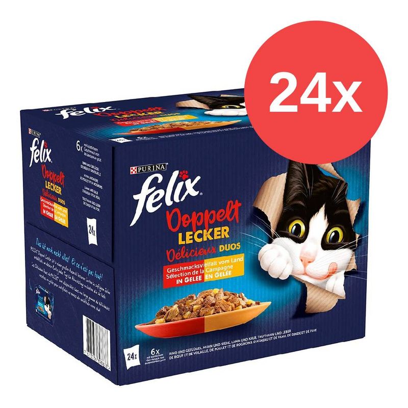 Felix Doppelt lecker - so gut wie es aussieht 24 x 85 g | bitiba