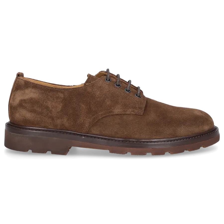 Henderson - Businessschuhe Oxford JOHN Veloursleder - braun