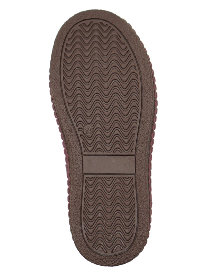 lamino Leder-Boots in Lila günstig kaufen