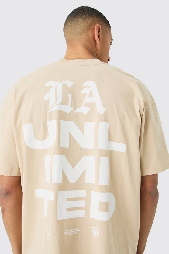 Oversize T-Shirt mit Unlimited-Print