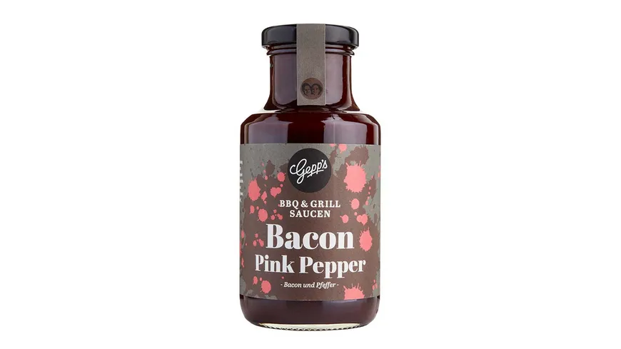 Gepp's Bacon Pink Pepper Sauce 250 ml