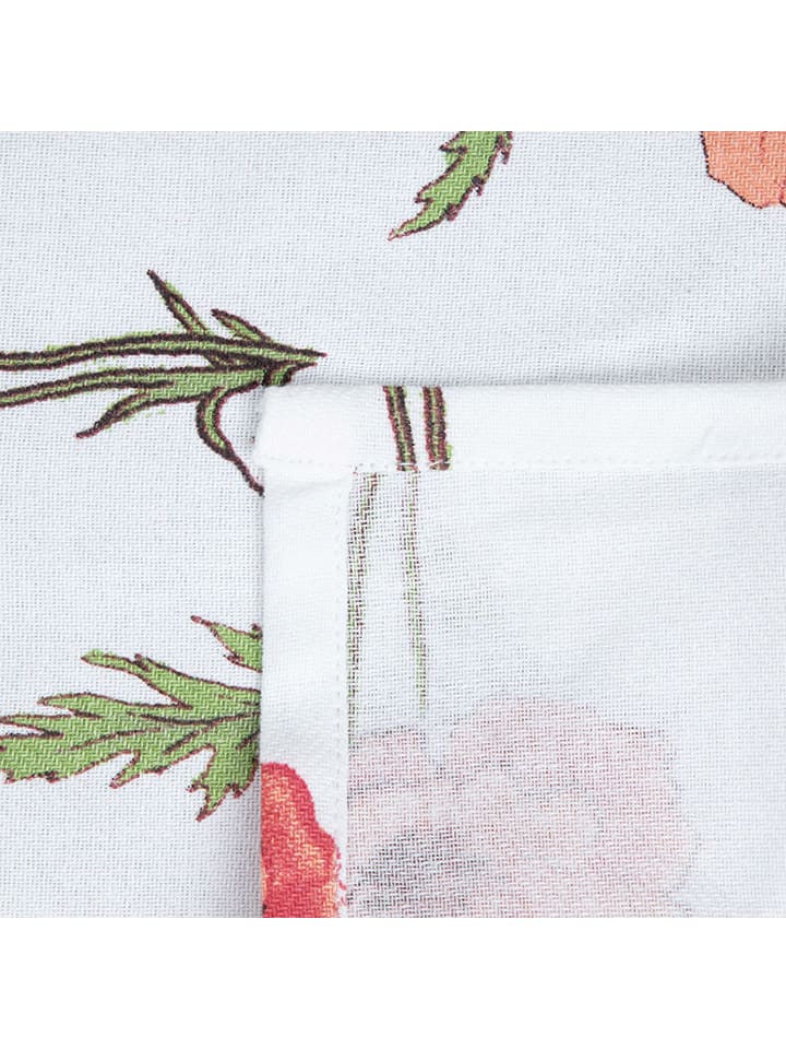 Homla Kochschürze ''Meadow Flowers'' in Weiß/ Rot/ Grün - (L)80 x (B)60 cm günstig kaufen onesize