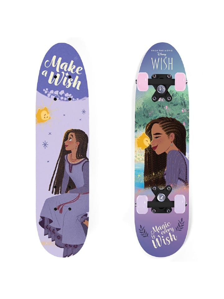 Disney Minnie Mouse Disney Wish Skateboard Perfekt für Gehwege & Parks 24