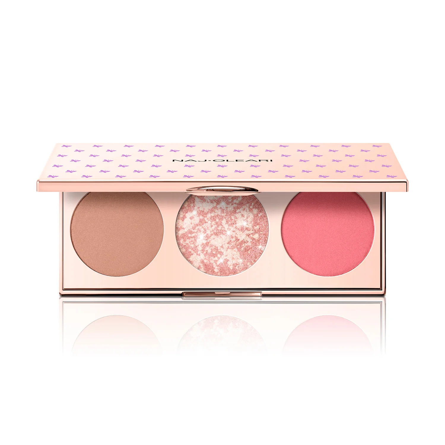 Never Without Face Palette - Paletă facială, Bronzer, Iluminatoare, Blush compact