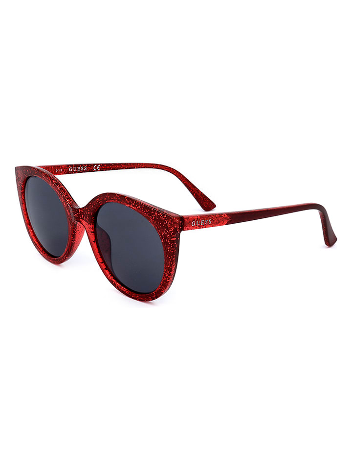 Guess Kinder-Sonnenbrille in Rot/ Schwarz günstig kaufen 48