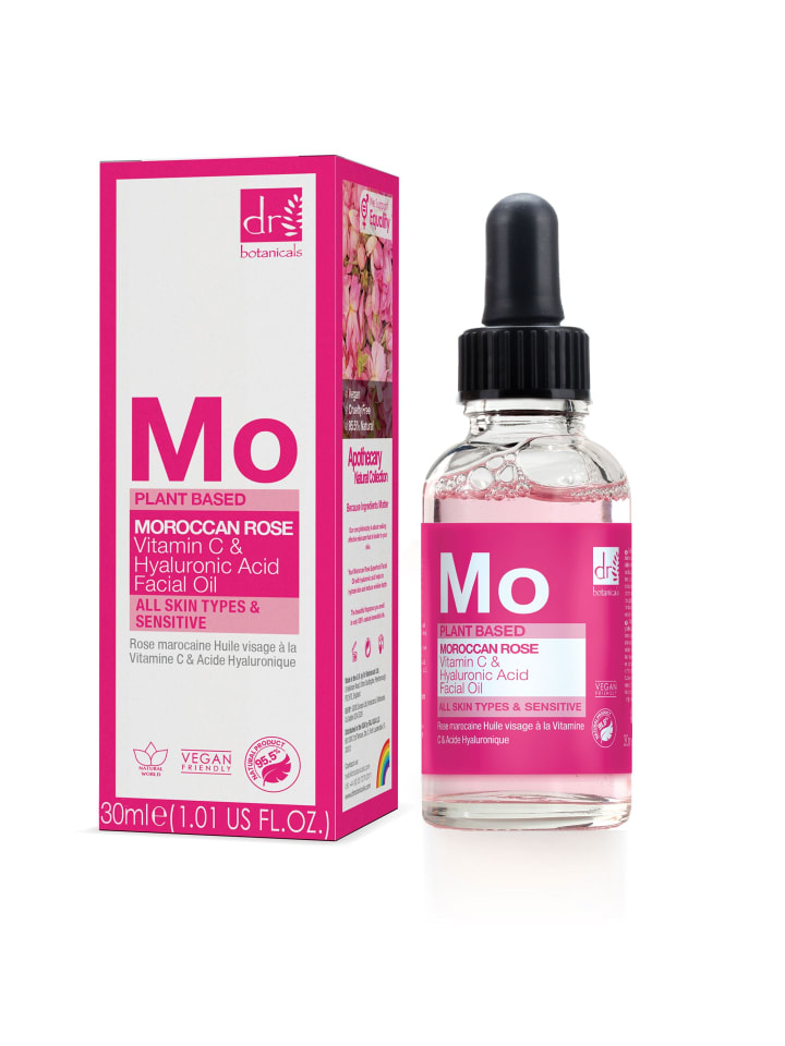 Dr Botanicals Marokkanisches Rosen-Gesichtsöl Duo – Mit Vitamin C & Hyaluron 15ml   30ml günstig kaufen onesize