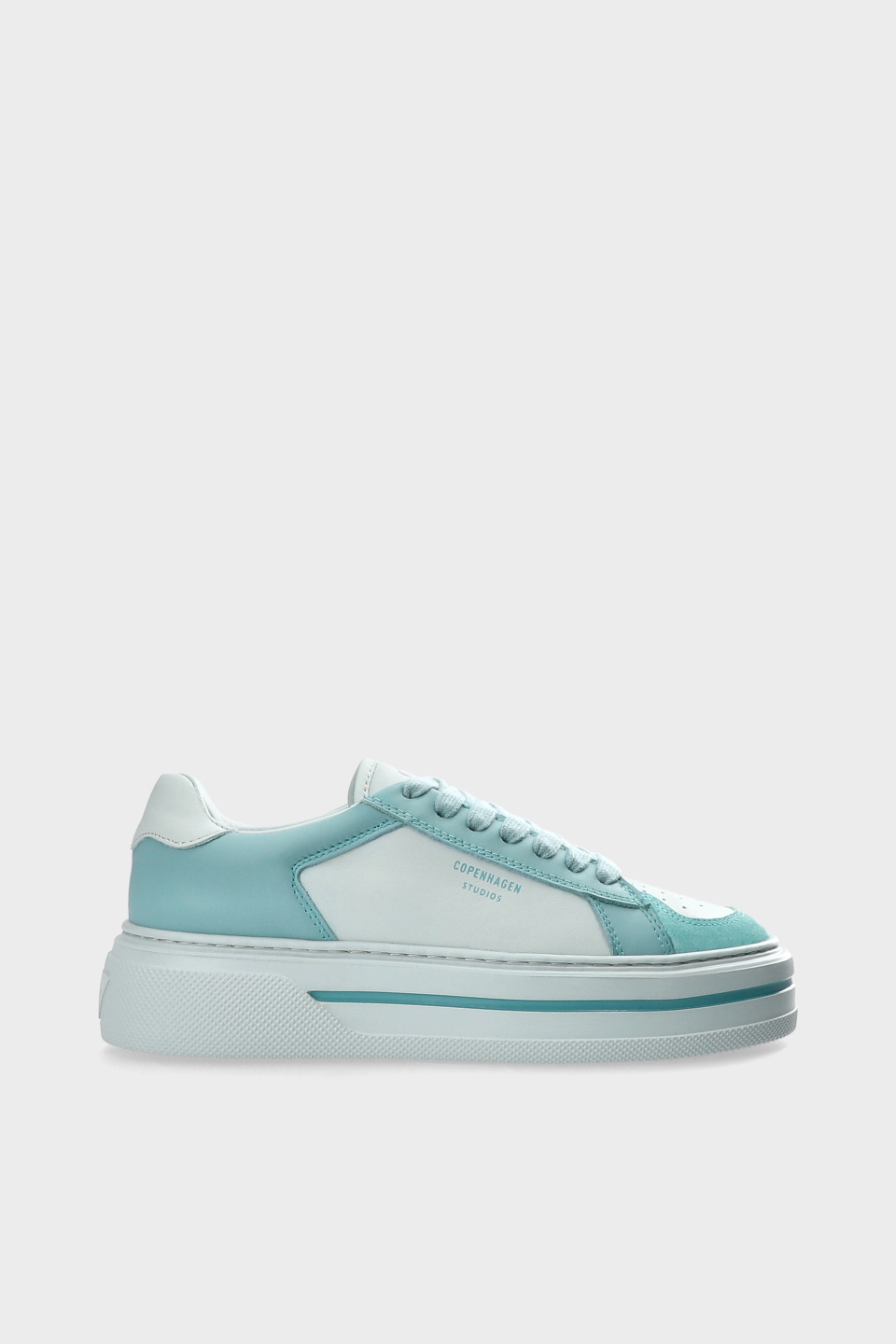 CPH181 leather mix aqua
