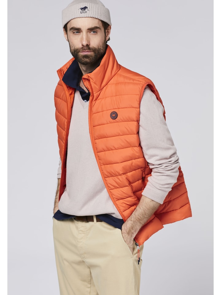 Polo Sylt Weste in Rot günstig kaufen