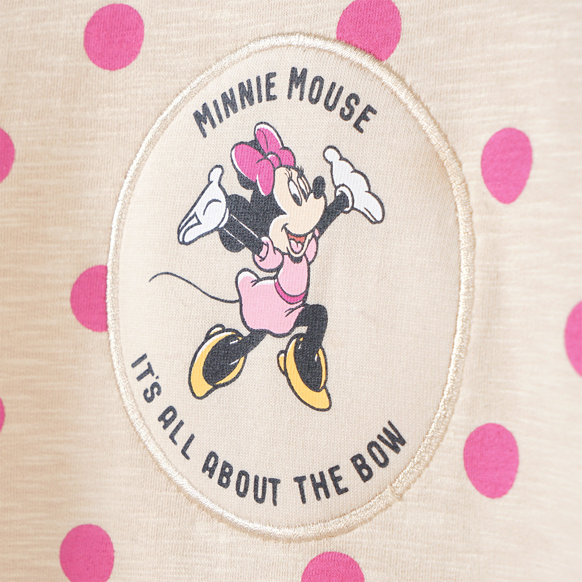 Minnie Maus Kleid mit Punkte-Allover