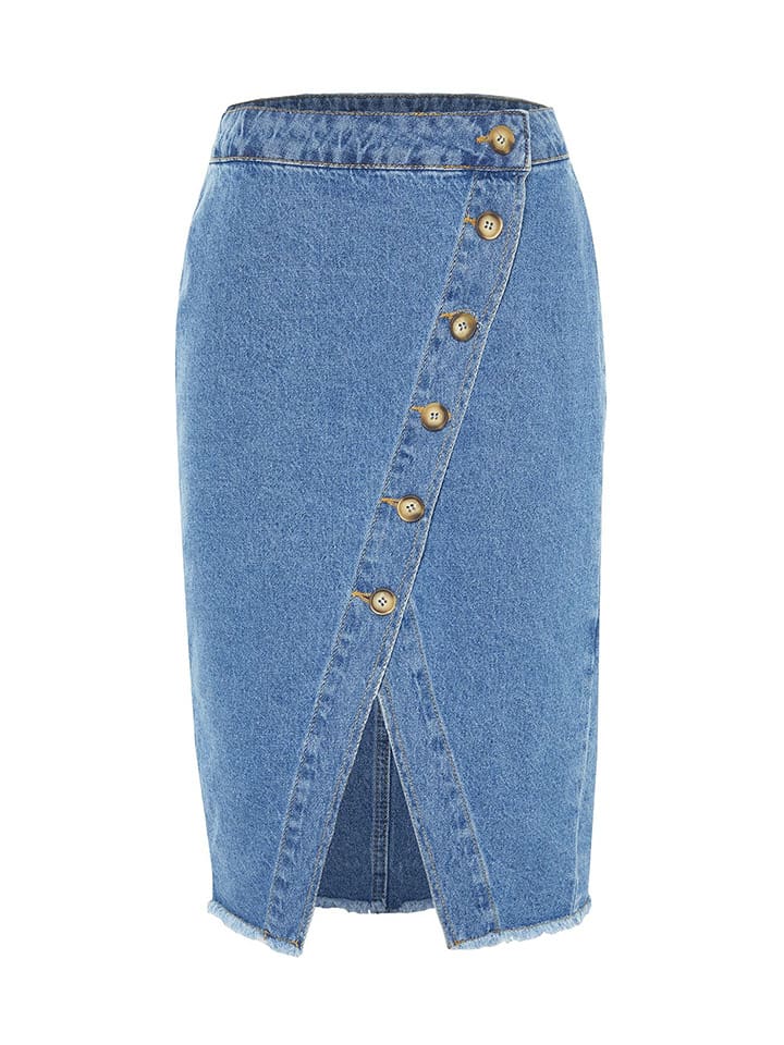trendyol Jeansrock in Blau günstig kaufen