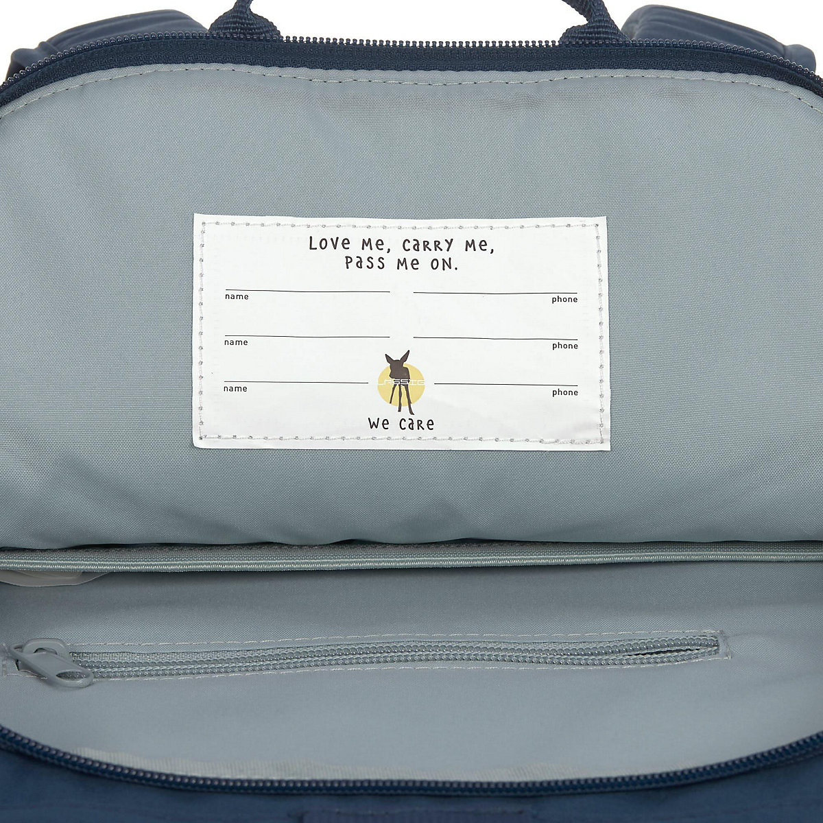 Freizeitrucksack Medium Rolltop Backpack navy