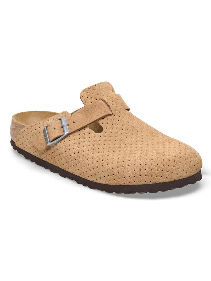 Birkenstock Leder-Clogs 