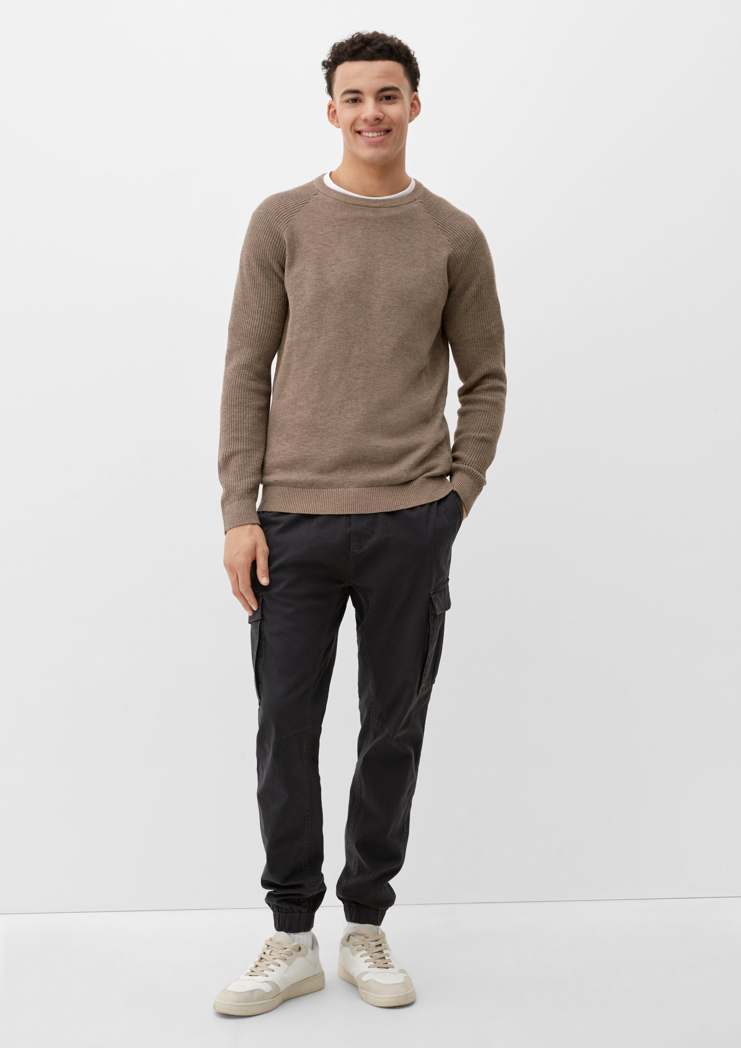 Raglanpulli aus Strukturstrick  44.899.61.X011-83W0