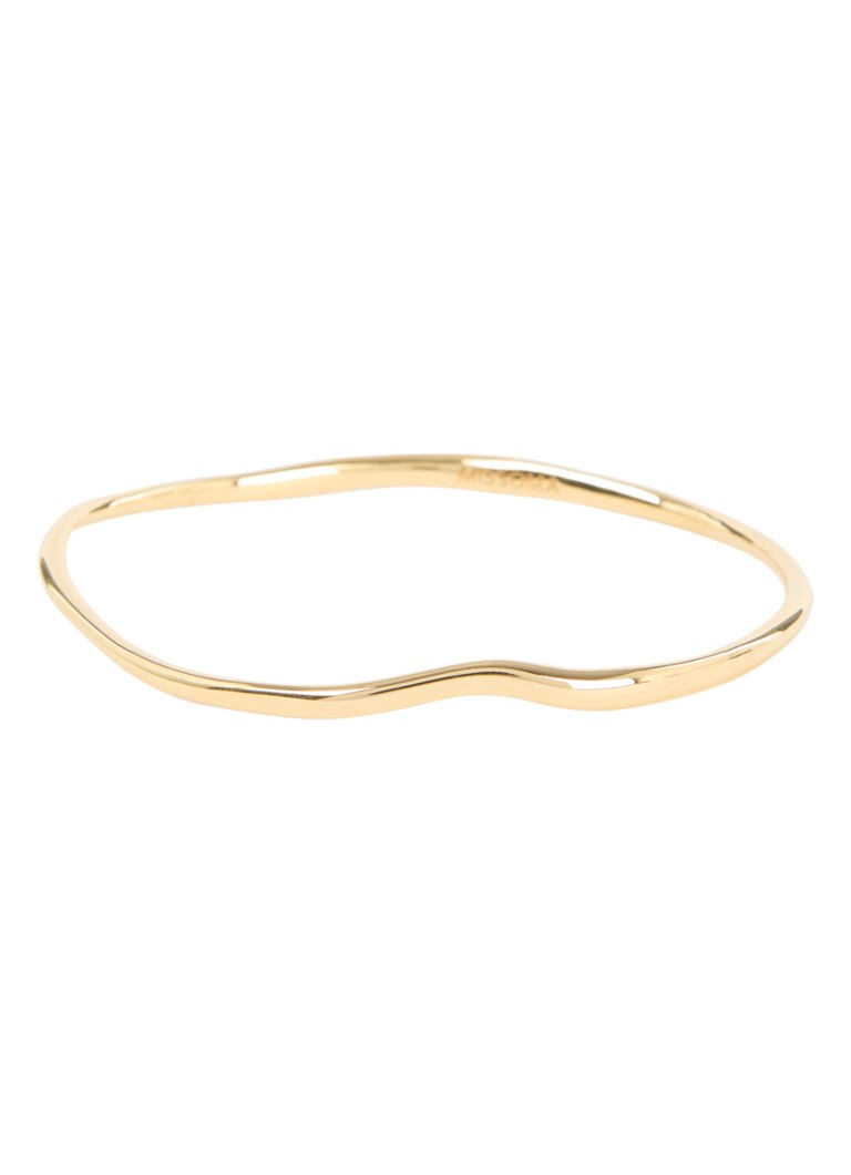 Missoma Molton Ripple bangle gold plated