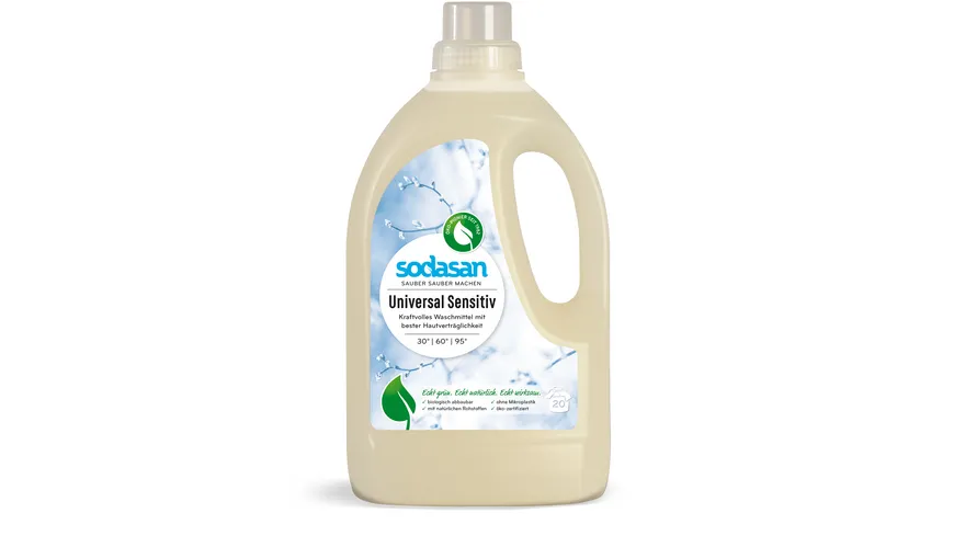 sodasan Waschmittel Universal Sensitiv 1.5 l