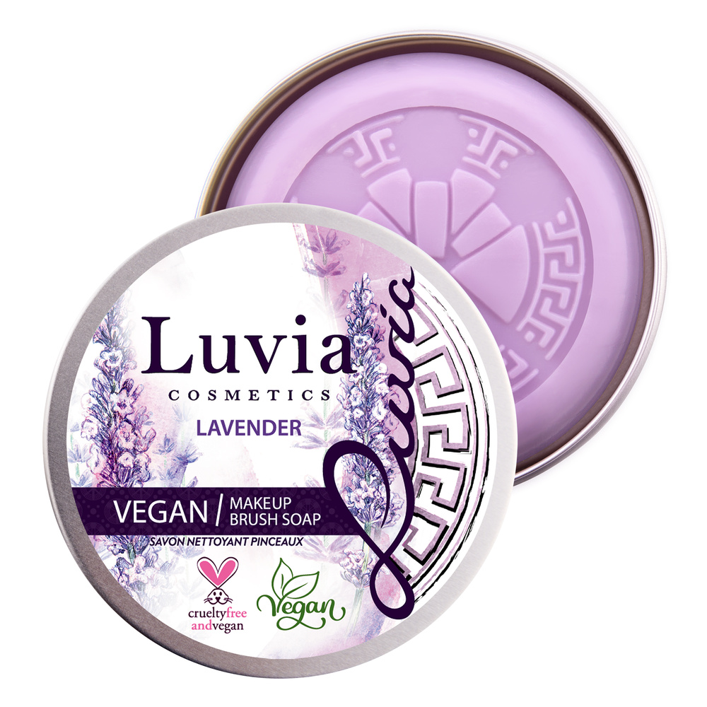luvia Brush Soap - Lavender Savon nettoyant pinceaux