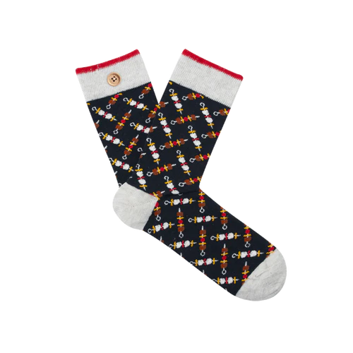 Navy blue Benjamin & Jacques socks