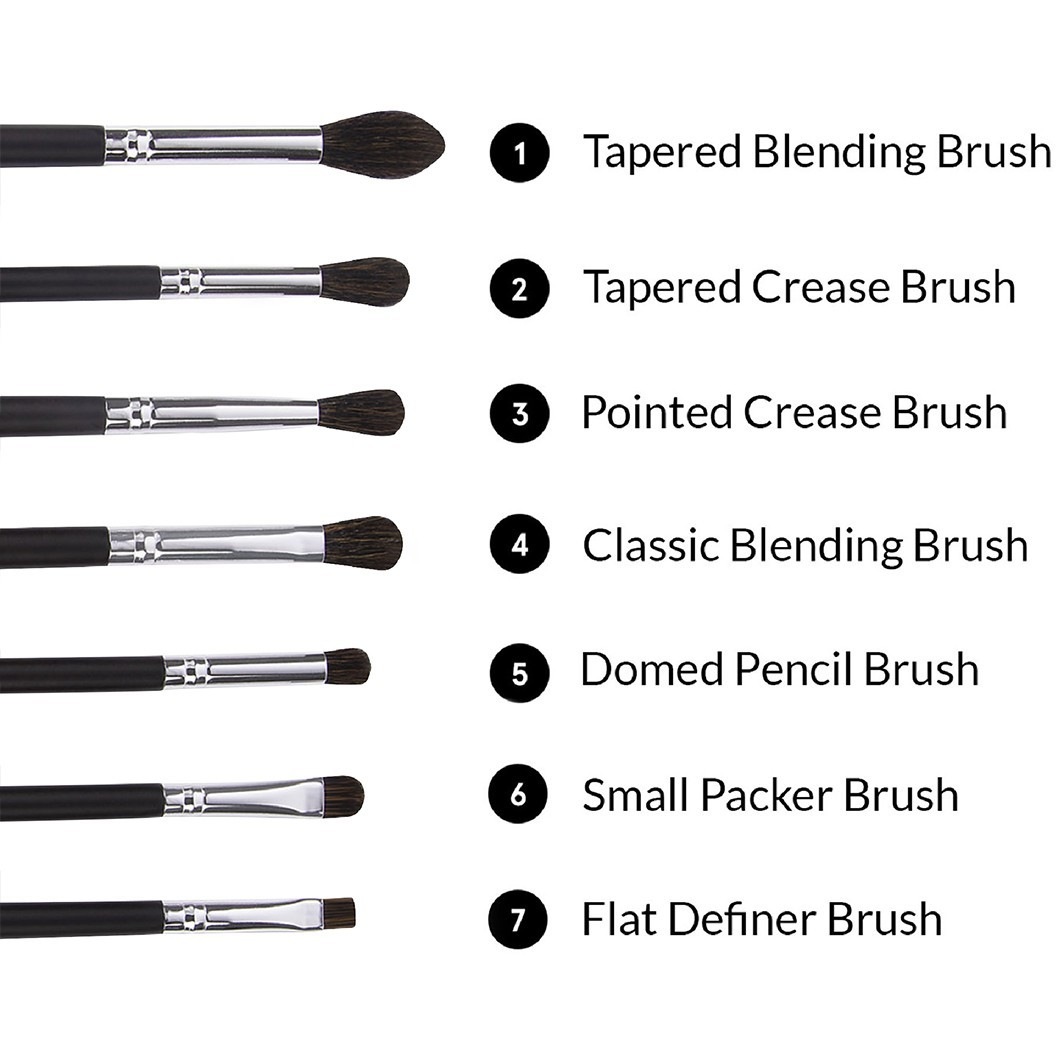 Eye Essentials - 7 Piece Eye Brush Set