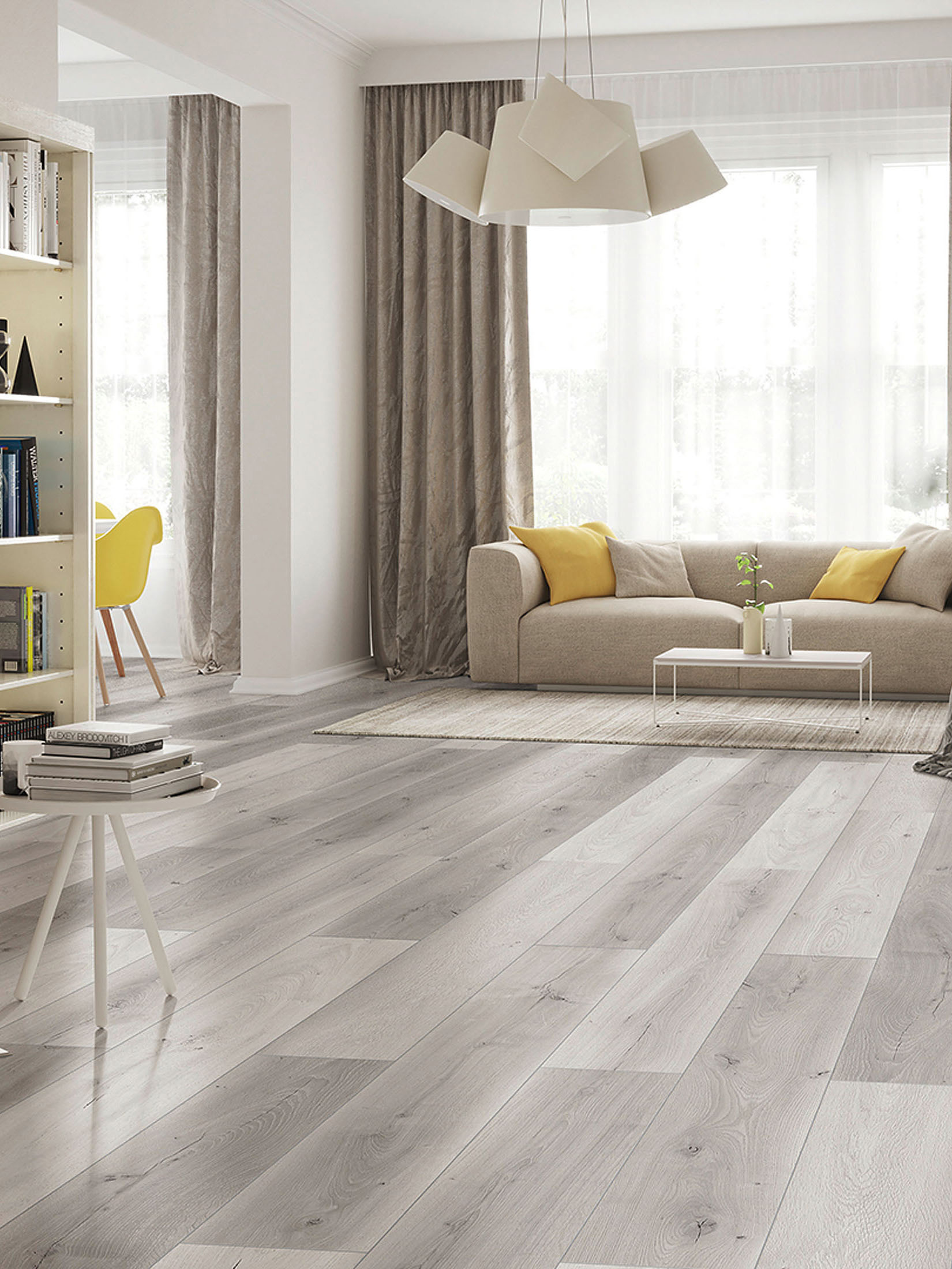 Natura Klick-Laminat, Oak Grey Mix 65439