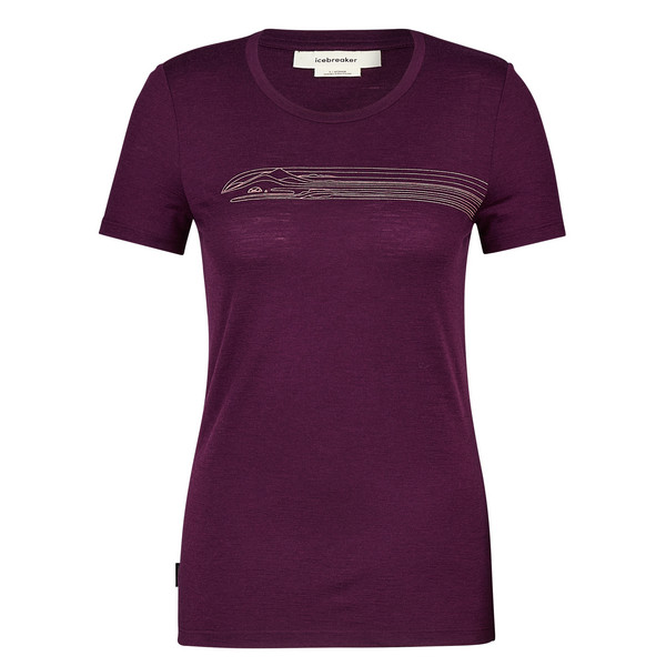 W MERINO 150 TECH LITE II SS T CAMPINGLINES Damen - Funktionsshirt