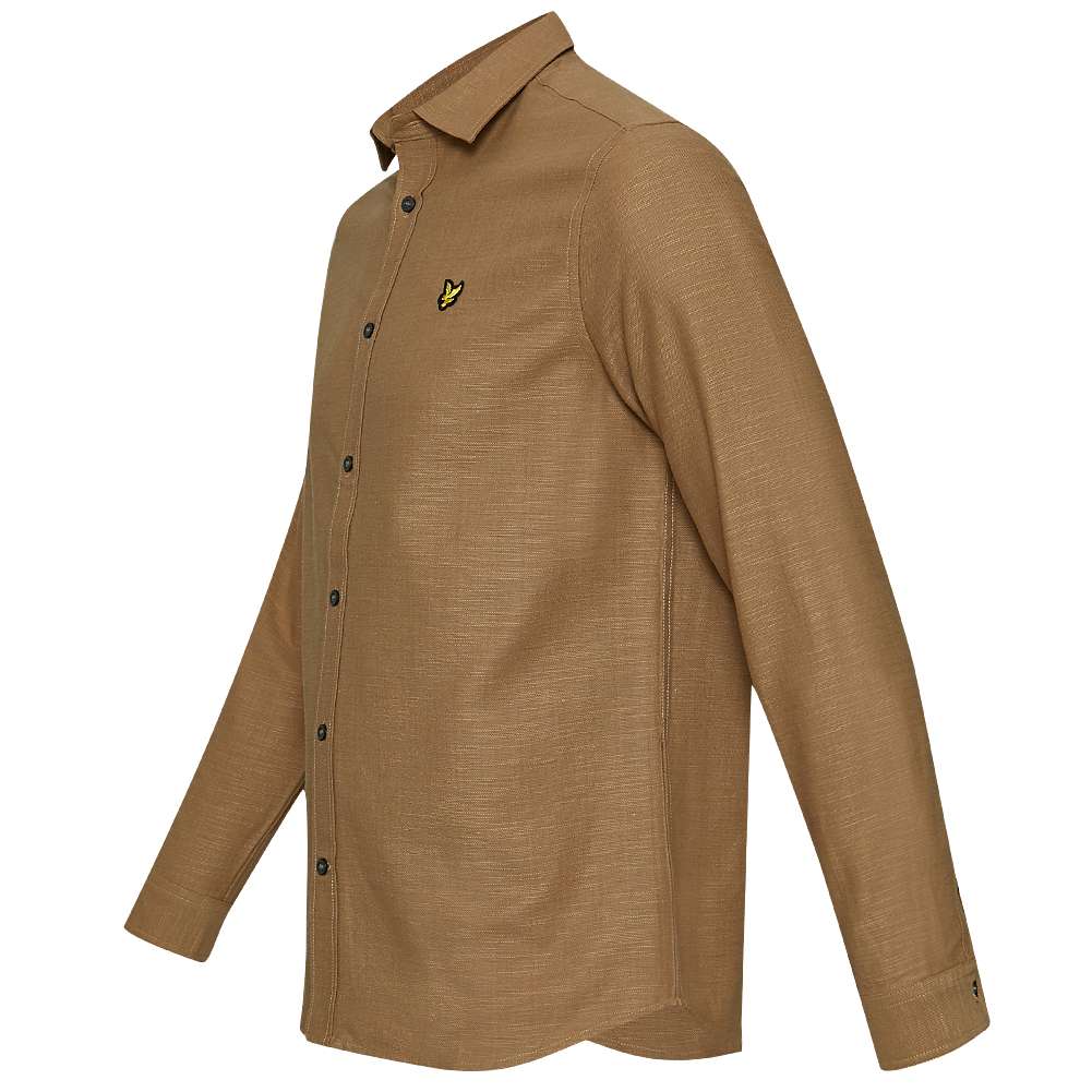 Lyle & Scott Chunky Slub Herren Langarm Hemd LW1711V-W780
