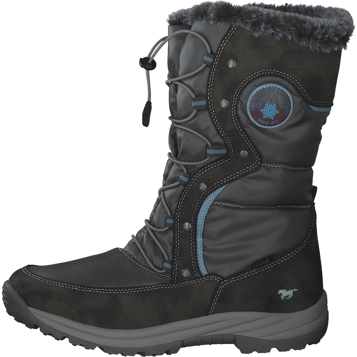 Mustang 5062603, Winterstiefel, Kinder, dunkelgrau