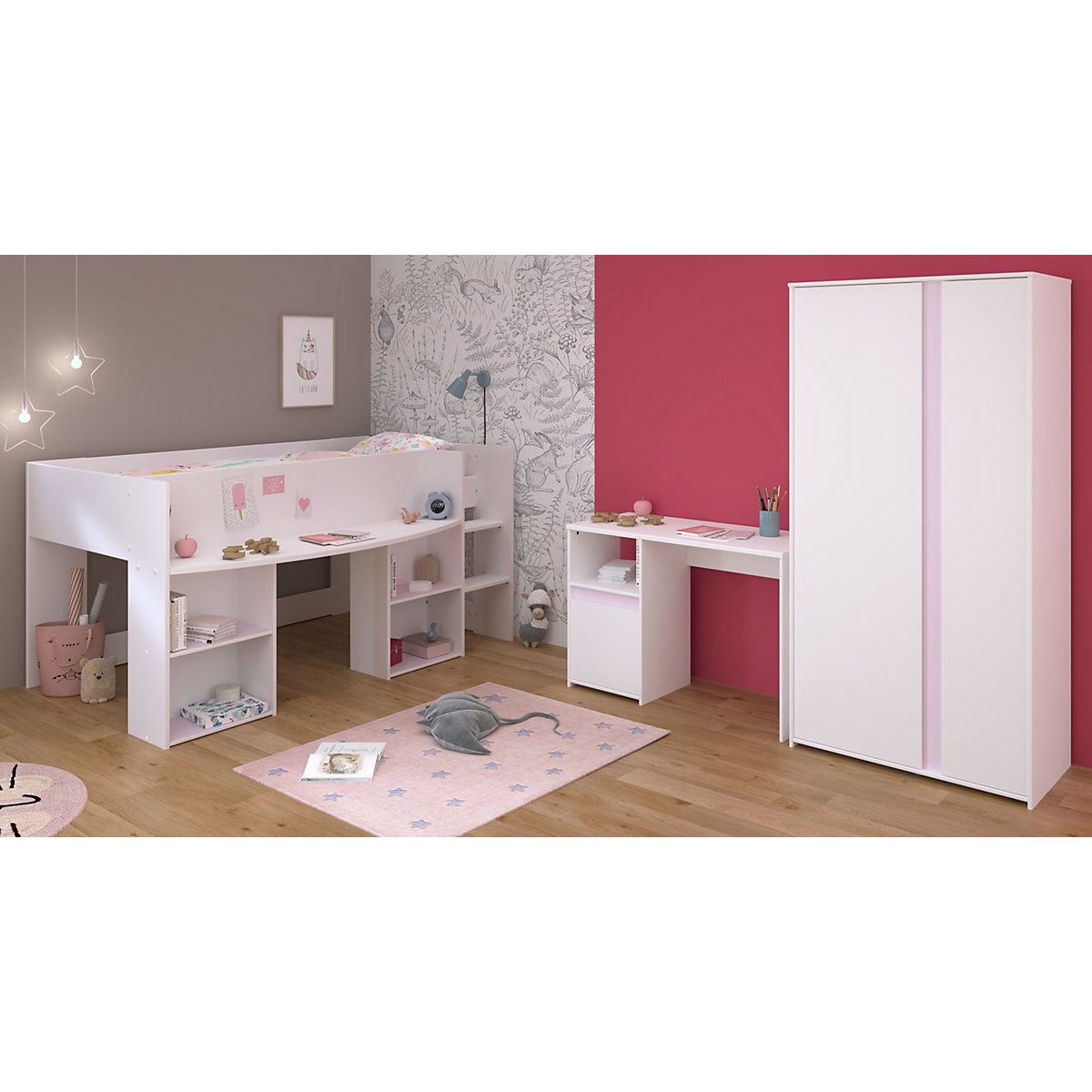 Kinderzimmer Set 3tlg 