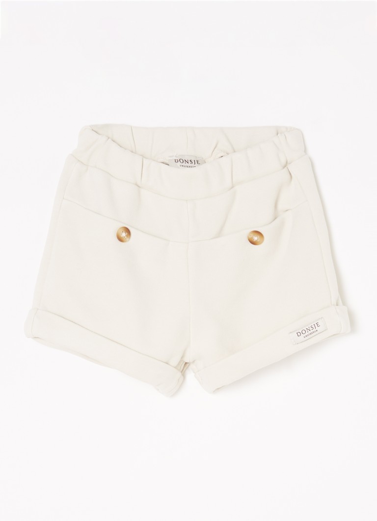 Pantaloni scurți din bumbac organic Donsje Amsterdam Birs
