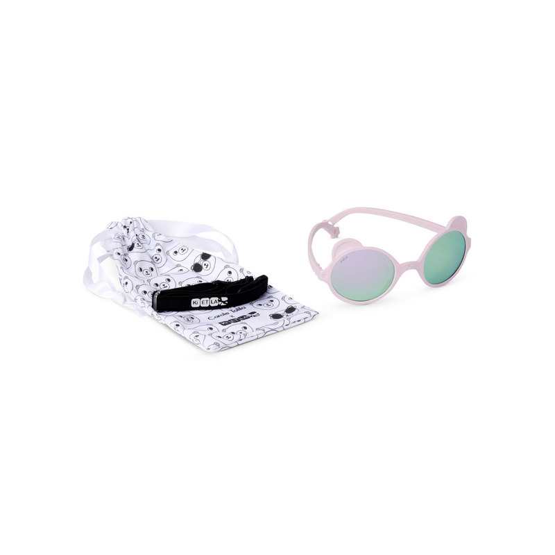 Lunettes de soleil 1-2 ans Ourson rose Ki et La