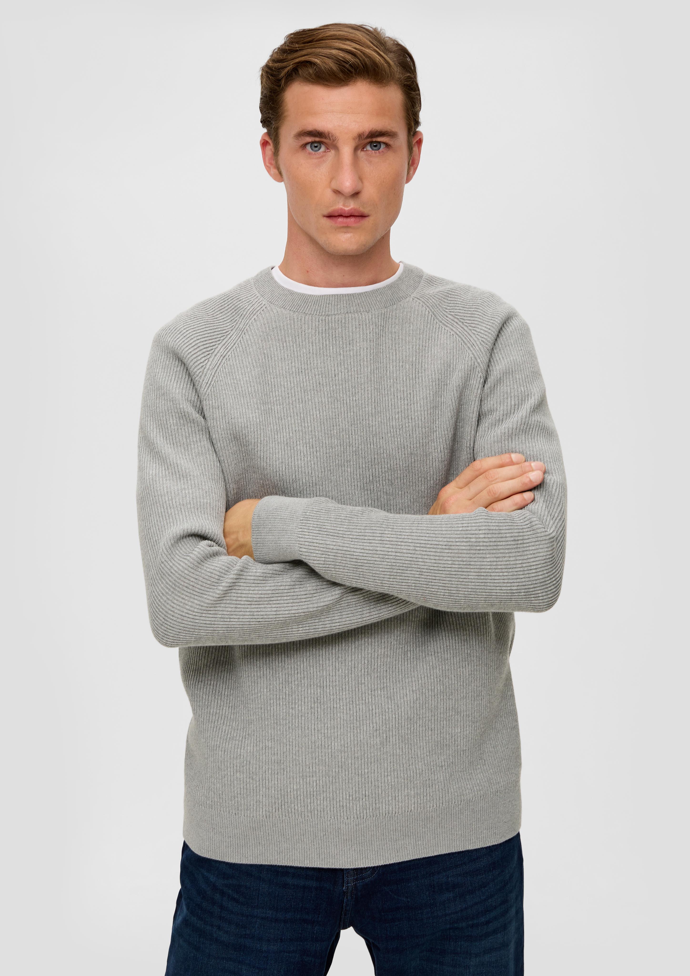 Feinstrickpullover aus Baumwolle  2134065-9700