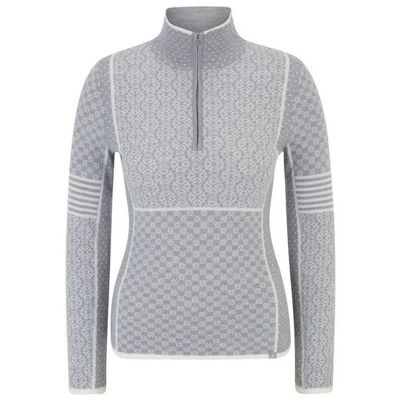 Krimson Klover Pow Zip Neck Layerlangarmshirt Damen
