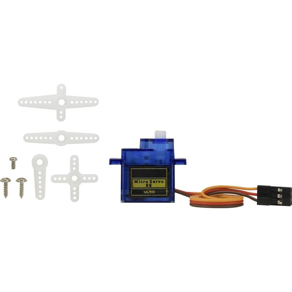 TRU COMPONENTS Mini-Servo - Analog - 9 g Barebone-PC