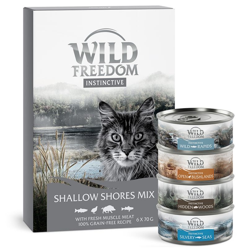 Probierpaket Wild Freedom Instinctive Adult 6 x 70 g zu TOP-Preisen