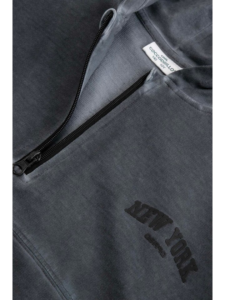 Coccodrillo Sweatshirt in schwarzgrau günstig kaufen