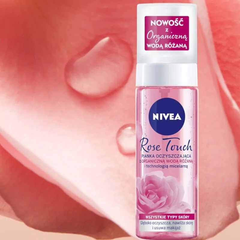 Αφρός καθαρισμού Nivea Rose Touch