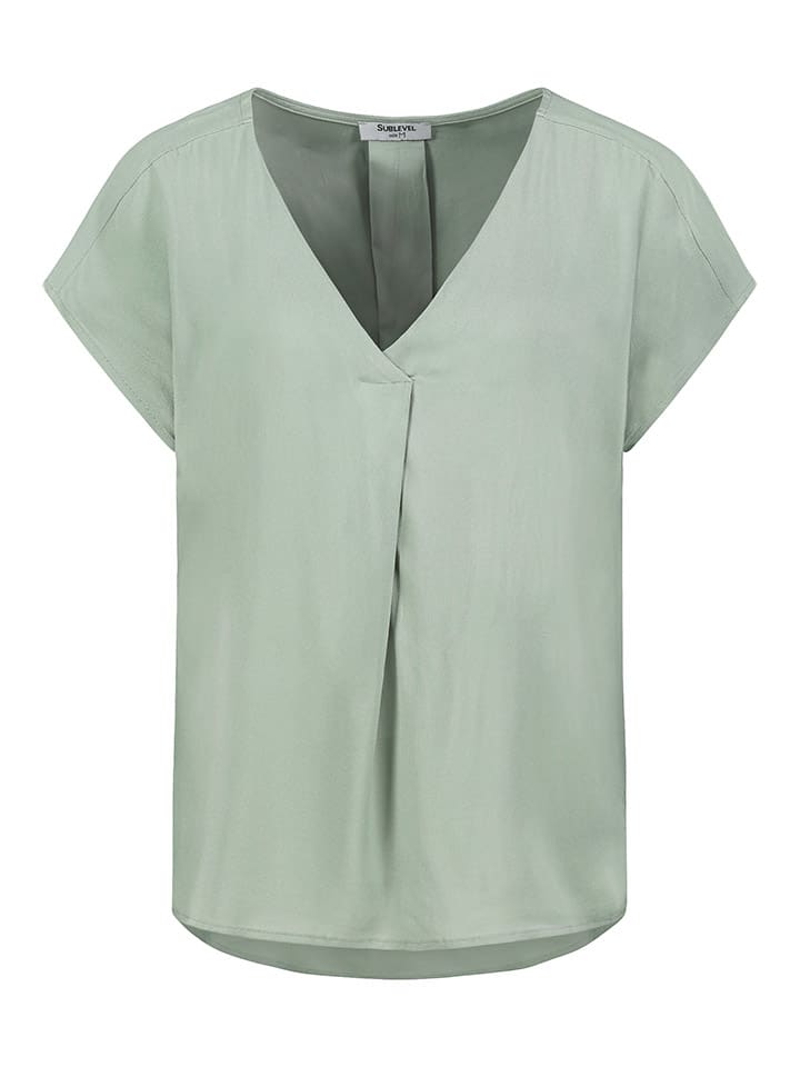 Sublevel Bluse in Hellgrün günstig kaufen