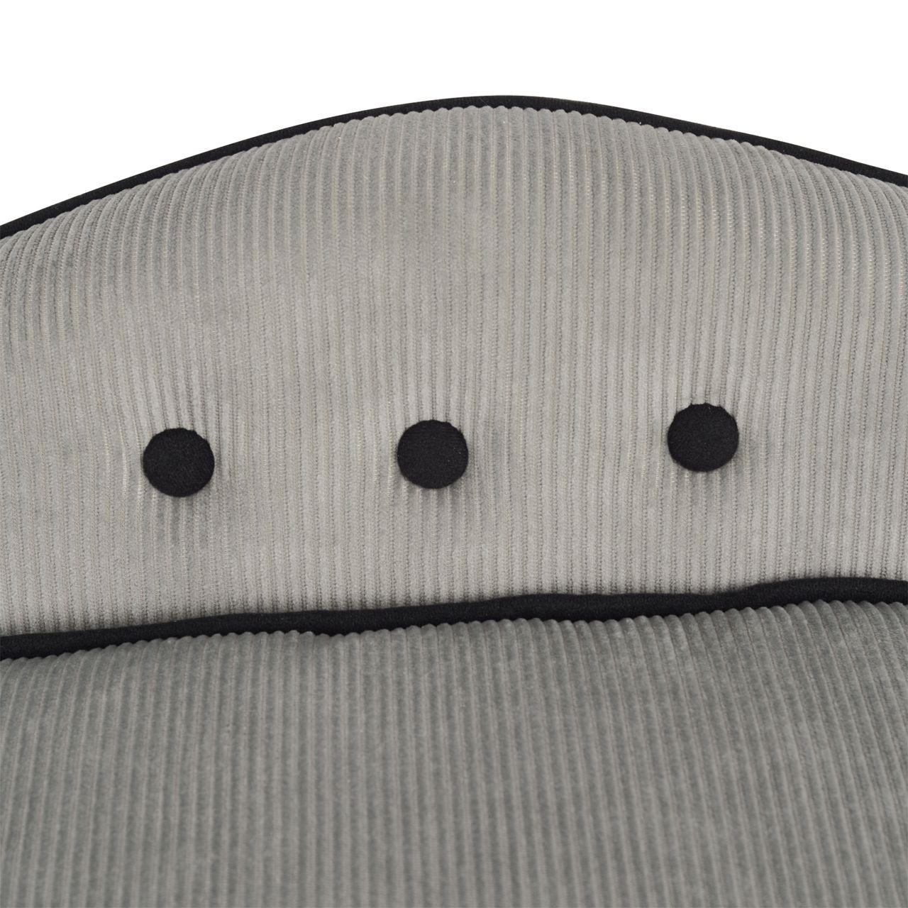 PawHut Haustiersofa, Hundebett, Hundematte, Hundesofa, Naturholz Plüsch, Grau, 66,5 x 45 x 35,5 cm