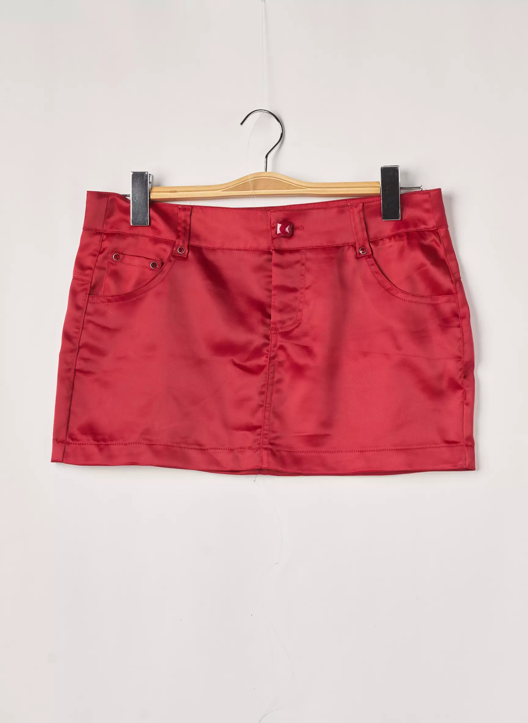Jennyfer Mini Jupe Femme couleur rouge