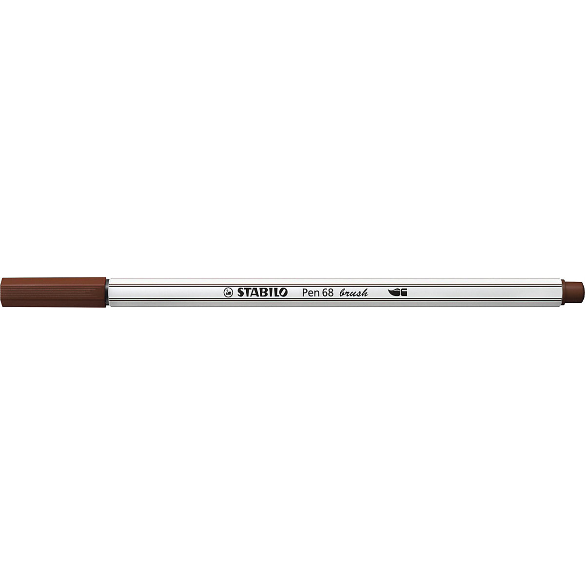 Premium-Filzstift Pen 68 brush, Pinselspitze für variable Strichstärken, braun