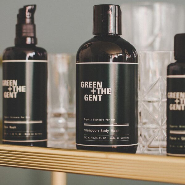 Green + The Gent Shampoo + Body Wash Duschgel