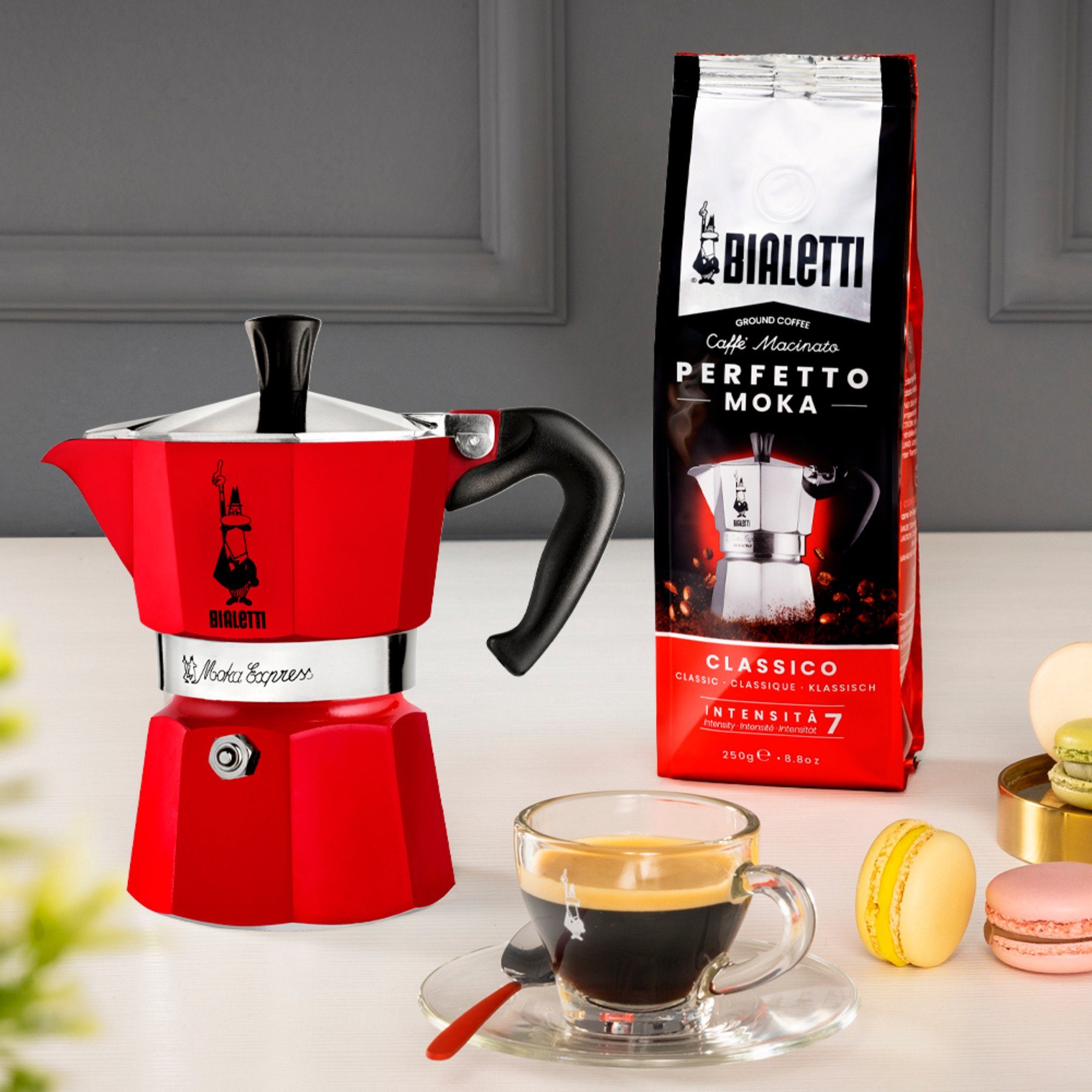 BIALETTI Kaffeebereiter Bialetti Moka Express, Espressomaschine, (1 Tasse)