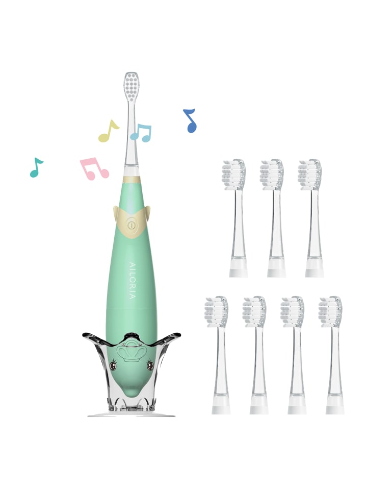 Ailoria BUBBLE BRUSH Kinder-Schallzahnbürste in grün günstig kaufen onesize